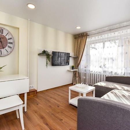 Baltieji Senamiescio Apartamentai Prie Aqua Parko Druskininkai Eksteriør billede