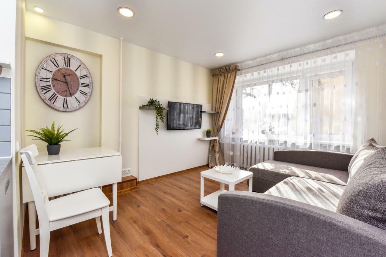 Baltieji Senamiescio Apartamentai Prie Aqua Parko Druskininkai Eksteriør billede