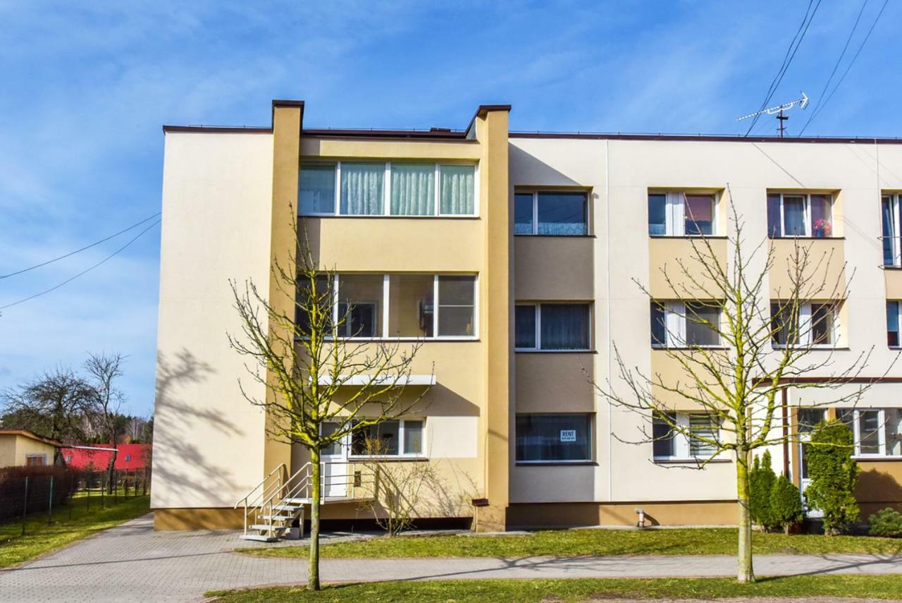 Baltieji Senamiescio Apartamentai Prie Aqua Parko Druskininkai Eksteriør billede