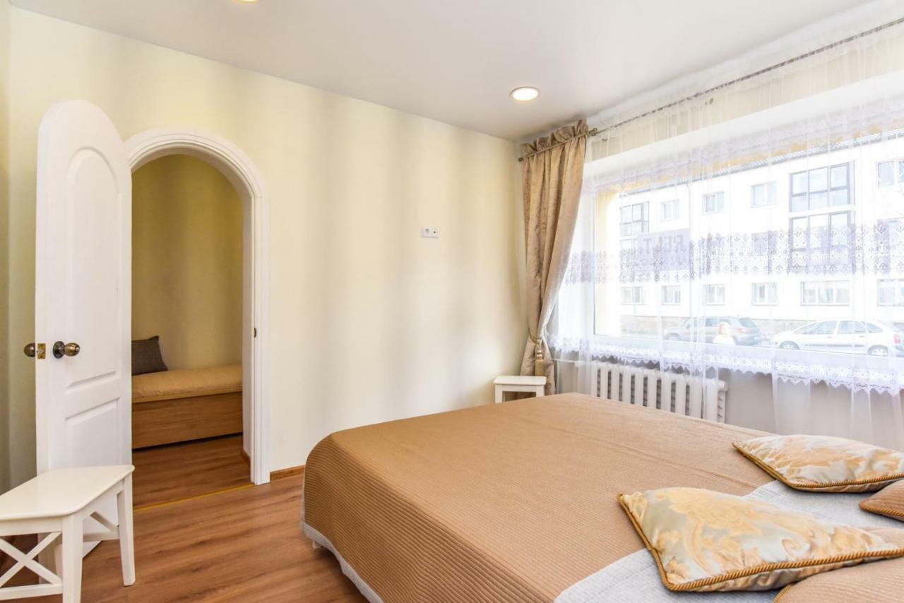 Baltieji Senamiescio Apartamentai Prie Aqua Parko Druskininkai Eksteriør billede