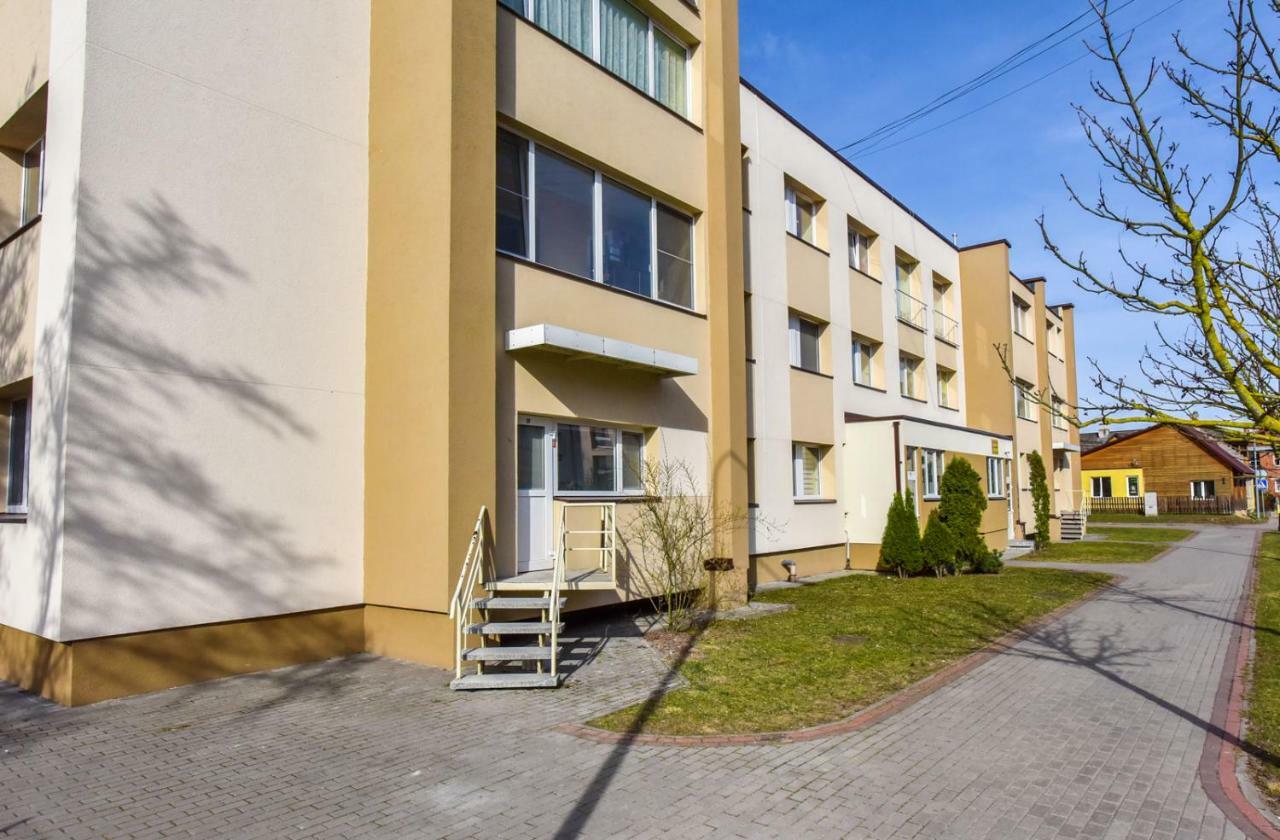 Baltieji Senamiescio Apartamentai Prie Aqua Parko Druskininkai Eksteriør billede